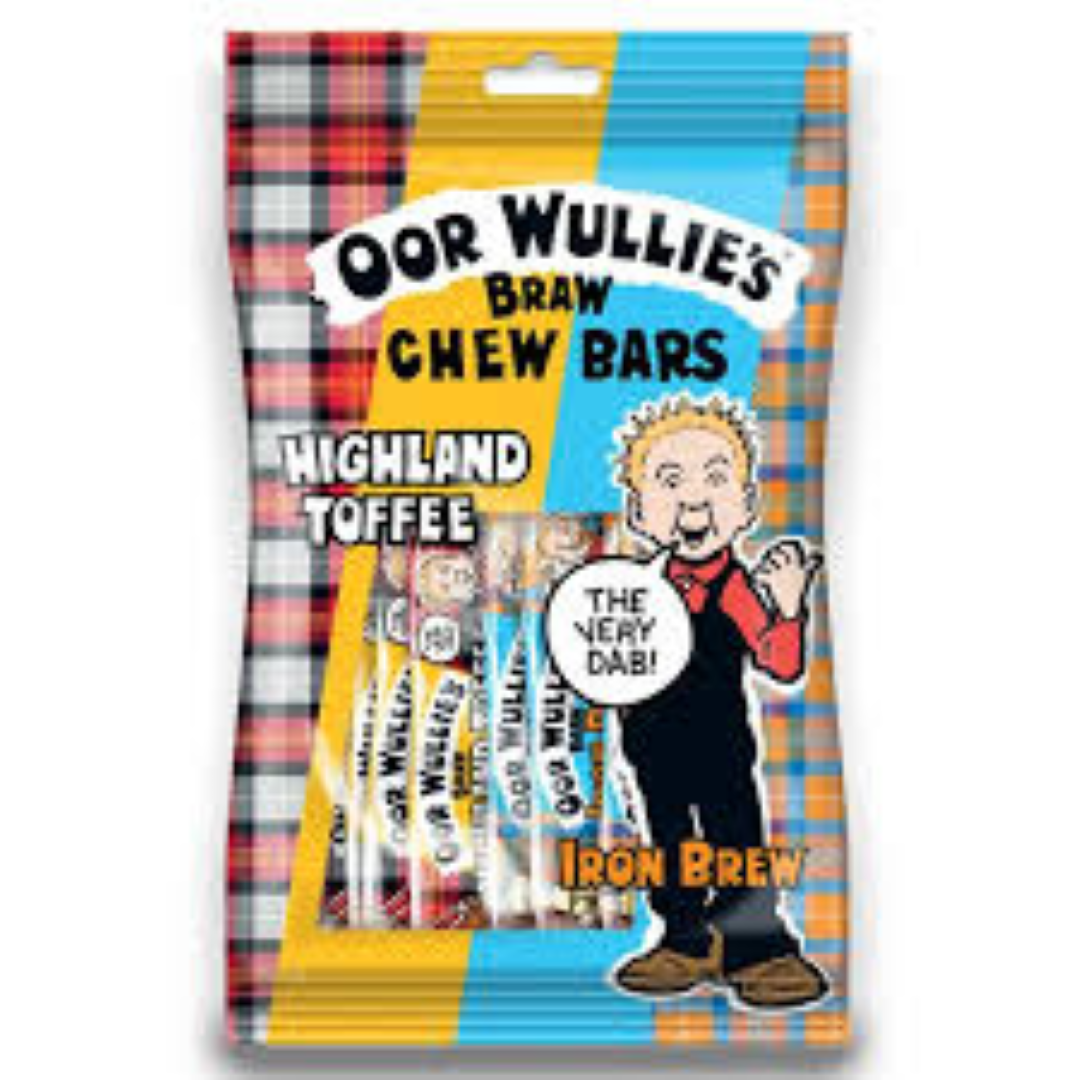 OOR WULLIES CHEWS HIGHLAND TOFFEE 150G